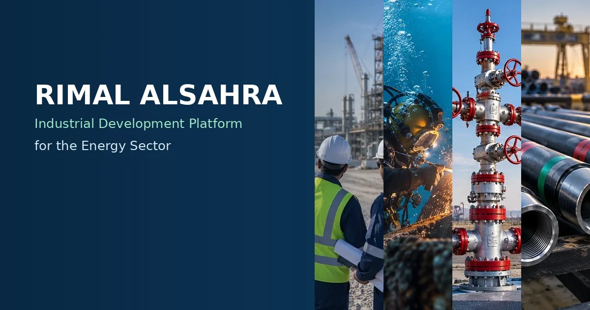 Rimal Alsahra corporate documentation visual