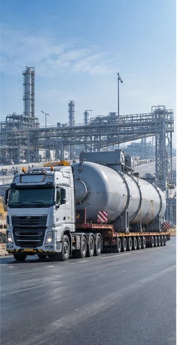Representative industrial logistics context